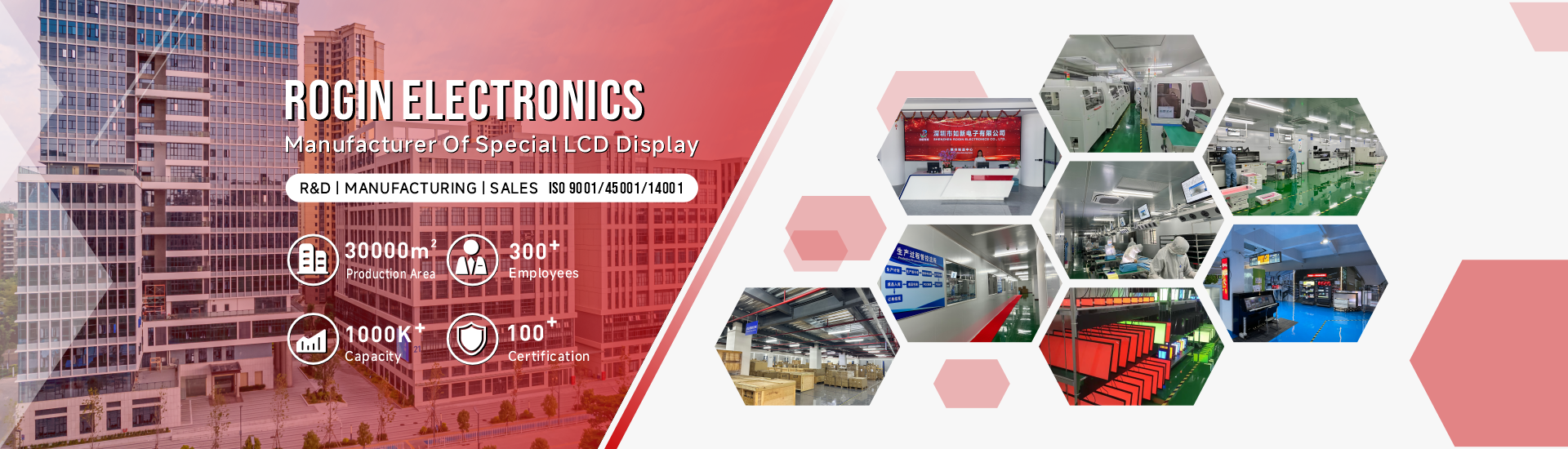 جودة شاشة LCD عالية السطوع مصنع