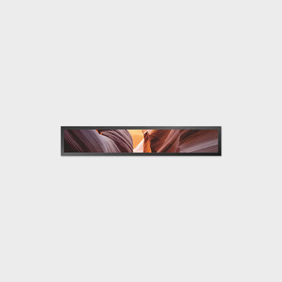 36.6 بوصة نوع الشريط شاشة LCD 1920 * 290 LVDS 550nits للوحة الإعلانية