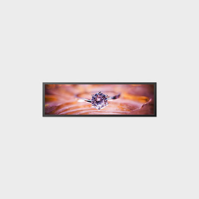 19.5 بوصة شريط LCD العرض 1920 * 536 700nits شاشة LVDS LCD عالية مكافحة الاهتزاز