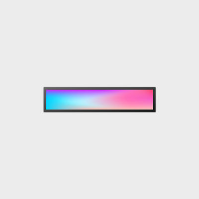 23جهاز إعلانات LCD بـ 69 بوصة 700 نيت شاشة إعلانات باللمس 1920 * 360