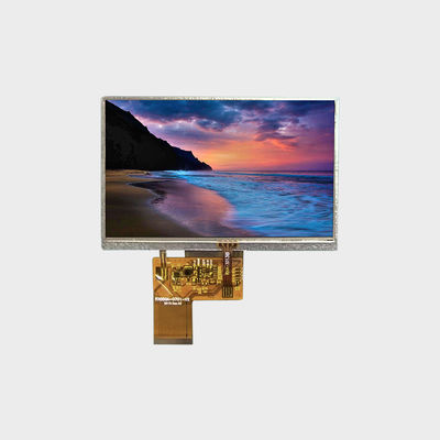 شاشة LCD RGB متوسطة وصغيرة 5.0 بوصة 800×480 600 نيت للأجهزة المحمولة