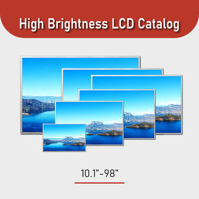 10.1-98 "حجم اللوحة عالية السطوع شاشة LCD مع 700-5000 Typ.