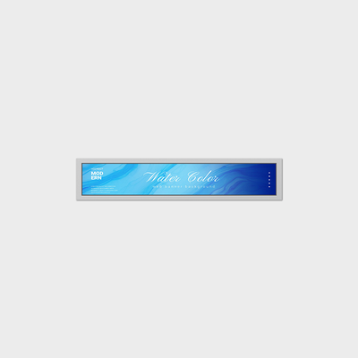 شاشة LCD من النوع الشريطي مقاس 14.9 بوصة بدقة 1280*204 تدعم سطوع 700 شمعة في المتر المربع
