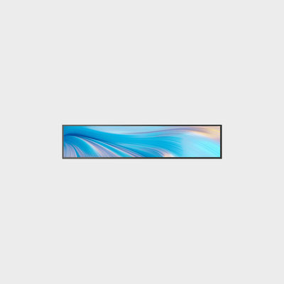 43 بوصة شاشة LCD نوع شريط 1920 * 360 LVDS 2000 نيتس شاشة للتاكسي