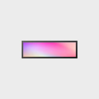 آلة إعلانات LCD 36 بوصة 800nit 3840*1080 مع نظام أندرويد