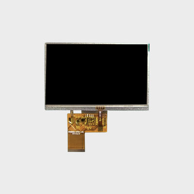 شاشة LCD RGB متوسطة وصغيرة 5.0 بوصة 800×480 600 نيت للأجهزة المحمولة