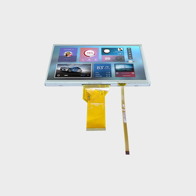 7.0 بوصة شاشة LCD متوسطة وصغيرة 800 × 480 RGB شاشة 250 نيت