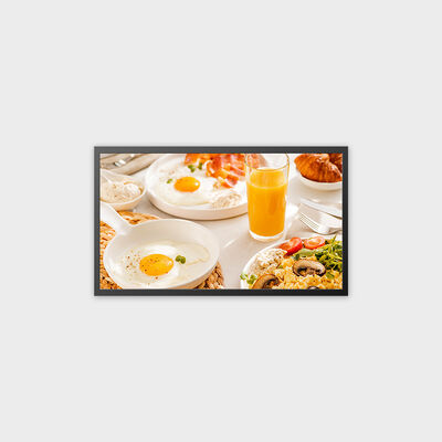 آلة إعلانات LCD TFT مقاس 27 بوصة مع حل نظام Android 11.0