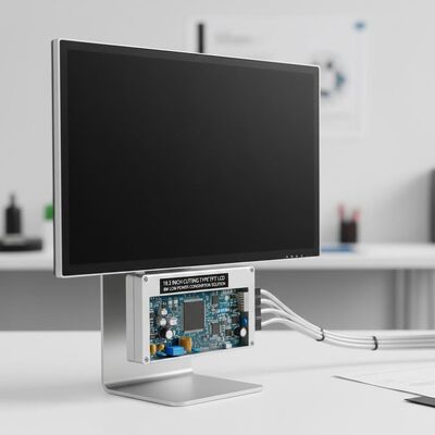 آلة TFT LCD من نوع القطع مقاس 19.2 بوصة تدعم حل استهلاك الطاقة المنخفض بقدرة 8 وات