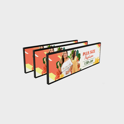 شاشة عرض LCD مقاس 37 بوصة من نوع Bar مع تصميم نحيف وغطاء معدني كامل