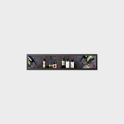 23.9 بوصة نوع شريط شاشة LCD 1920 * 359 LVDS 700nits شريط شاشة LCD
