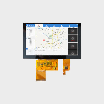5.0 بوصة متوسط وصغير شاشة LCD 800×480 RGB 500 نيتش شاشة مع لوحة اللمس