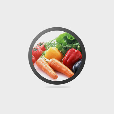 شاشة LCD مستديرة 8.2 بوصة دقة 1080*1080 درجة حرارة واسعة