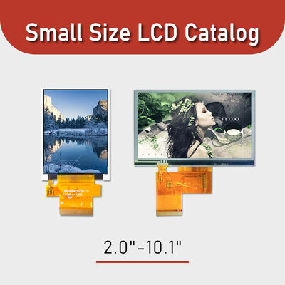 حجم صغير 2 "-10.1" شاشة LCD سطوع الكتالوج 250-1000nits