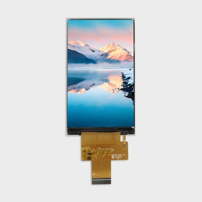 شاشة LCD صغيرة مقاس 4.0 بوصة مع واجهة MIPI بدقة 480*800 FHD تدعم درجة حرارة واسعة تبلغ 500 شمعة في المتر المربع