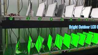 شاشة TFT مقاس 15 بوصة، حل عالي السطوع